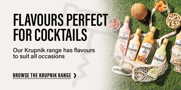 The Krupnik range of flavours are perfect for any cocktail bar! Give them a try today.